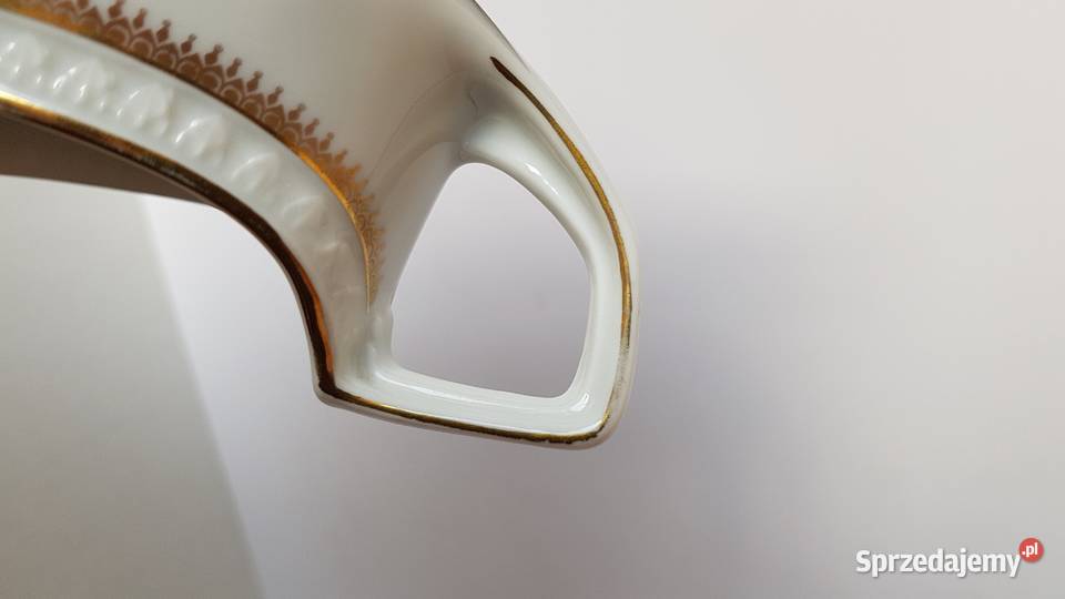 Porcelanowa sosjerka i mała waza OHME porcelana