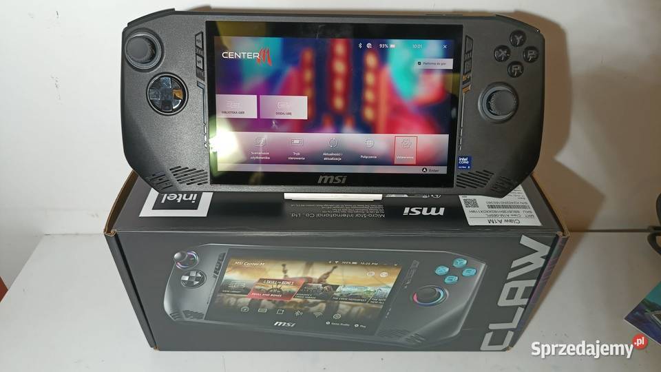 Konsola MSI Claw A1M065 Konsole i automaty Katowice