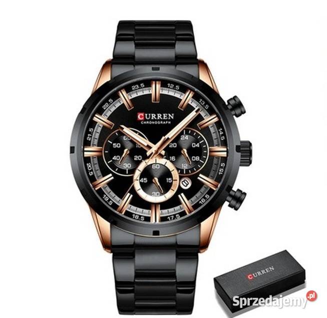 NOWY WODOODPORNY ZEGAREK MĘSKI PREZENT Sosnowiec sprzedam