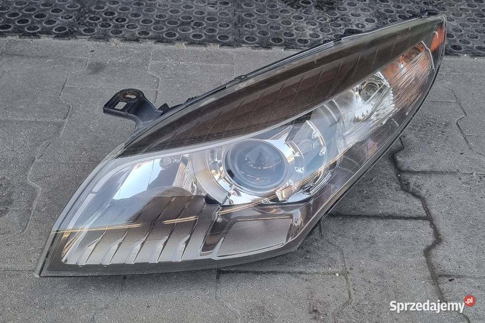 Lampa przednia reflektor przód Megane 3 III lewe Łask