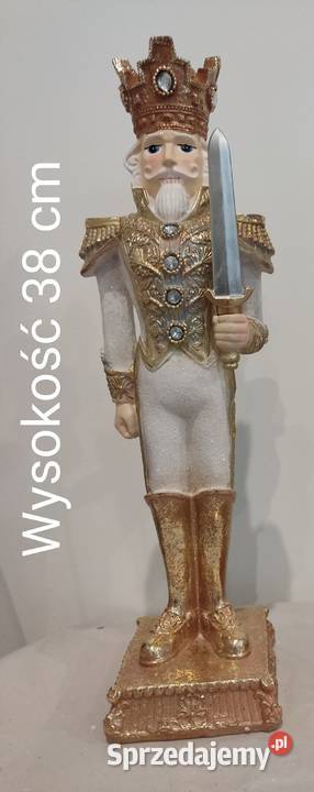 Dziadek do orzechów krol wysokość 38 Dębica