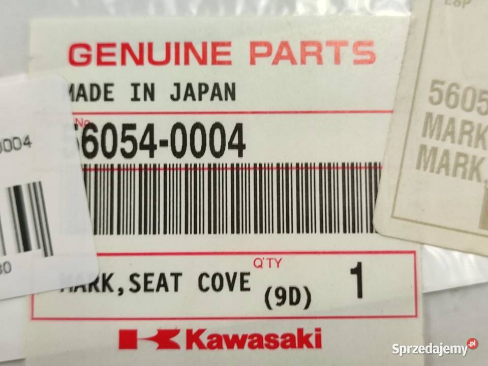 NAKLEJKA ZX6R NA ZADUPEK KAWASAKI ZX600P8F NINJA Akcesoria samochodowe