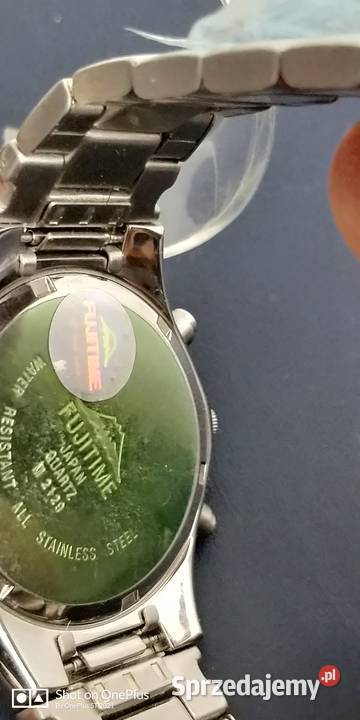 Męski zegarek zegar FUJI Chronograph quartz Nysa