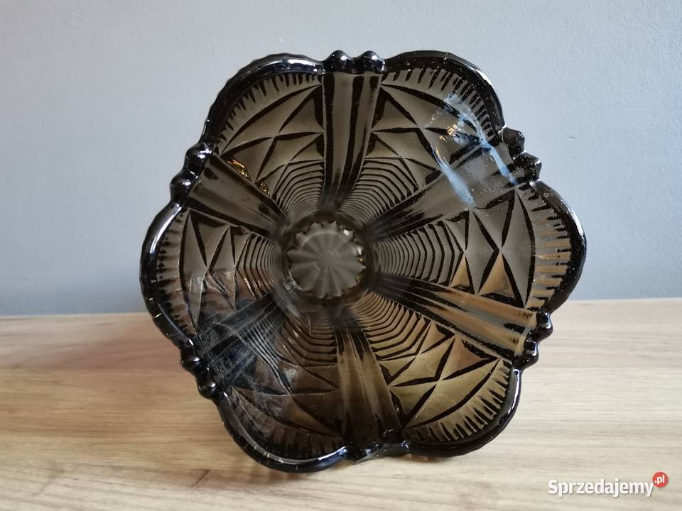 Stary ciemny wazon kat 2068 HSG Ząbkowice design