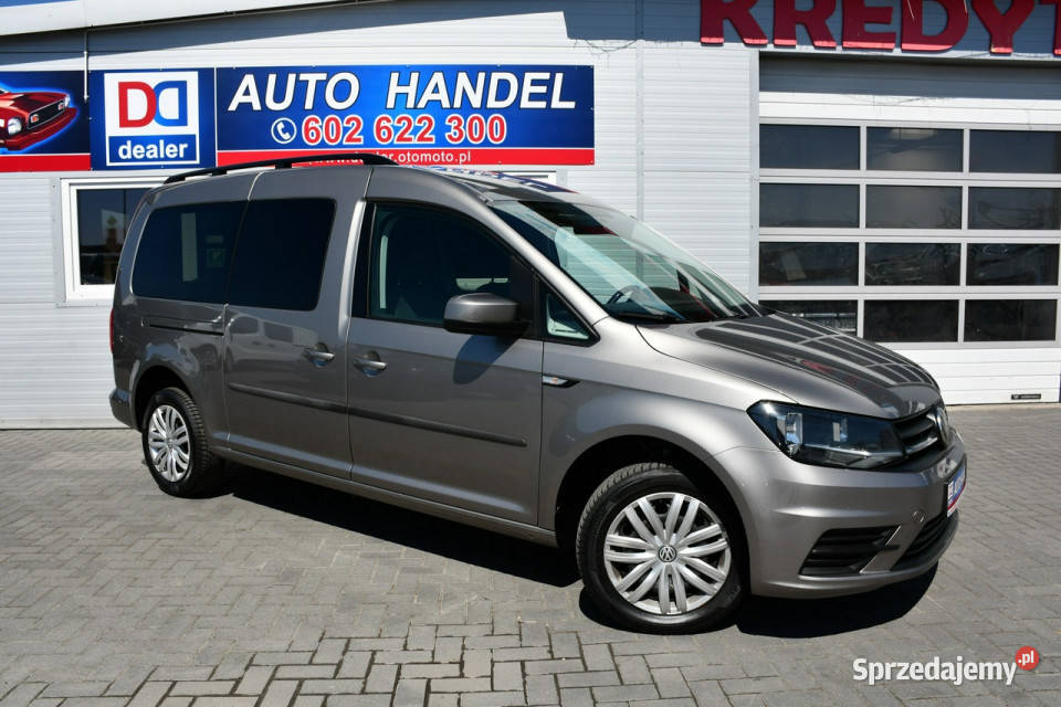 Volkswagen Caddy 20 TDI LONG 100 bezwypadkowy homologacja na ciężarowe Hrubieszów