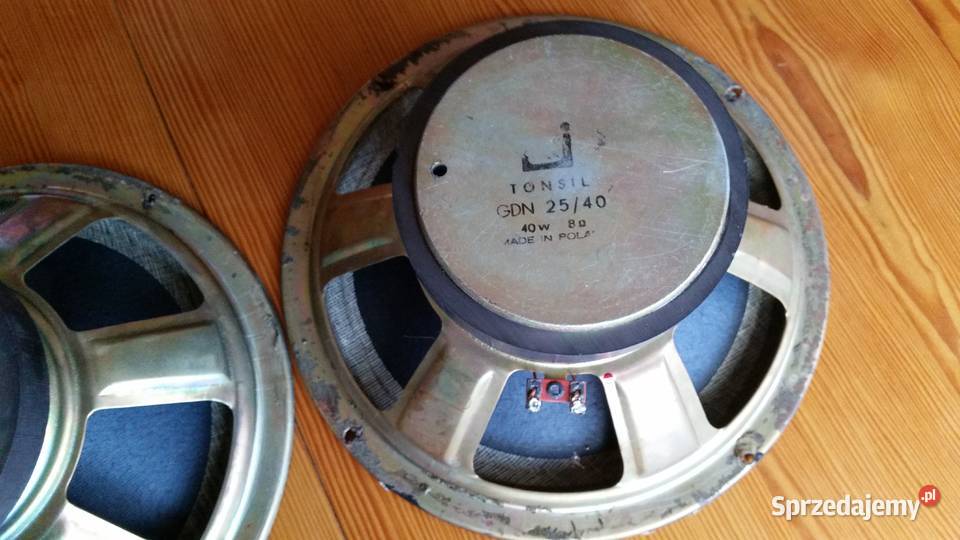 Głośniki TONSIL GDN 2540 8ohm sprawne 2 Łódź