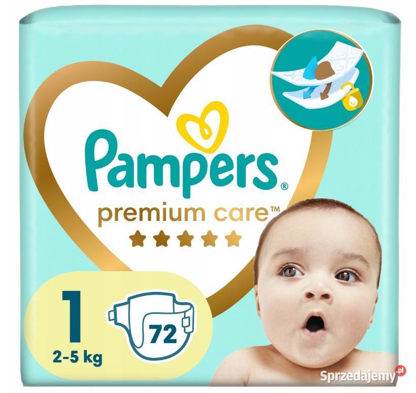 Pieluszki Pampers Premium Care rozmiar 1 25 72 opolskie Opole