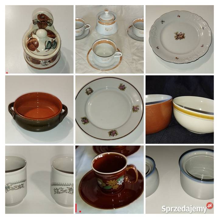 Sprzedam różne naczynia porcelit z PRL 5 Warszawa
