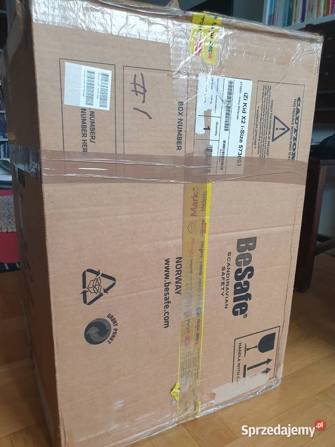 fotelik BeSafe iZi Kid X2 iSize kolor Ivory 0-18kg sprzedam