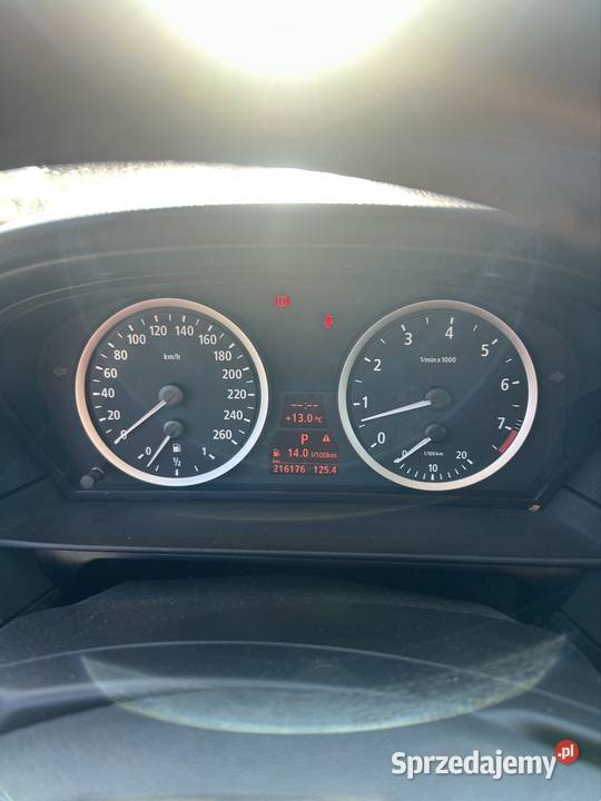 BMW E60 25 bezyna automat 2007 benzyna Nakło nad Notecią
