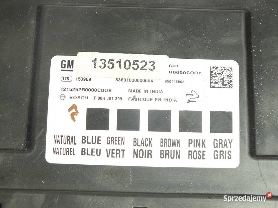 OPEL ASTRA STEROWNIK SILNIKA 55494027 Przemęt sprzedam