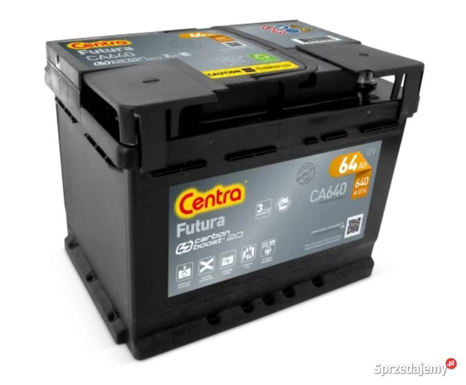 Akumulator Centra FUTURA 64Ah 640A EN PRAWY PLUS Chełm sprzedam