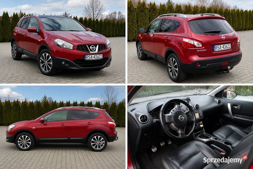 Nissan Qashqai 16 dCi 130 Kamera 360 Skóra Navi manualna podkarpackie Sanok