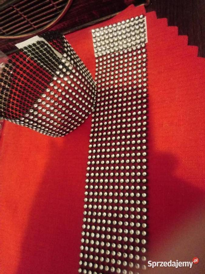 Tuby upięcia firan cyrkonie zestaw małopolskie Chrzanów