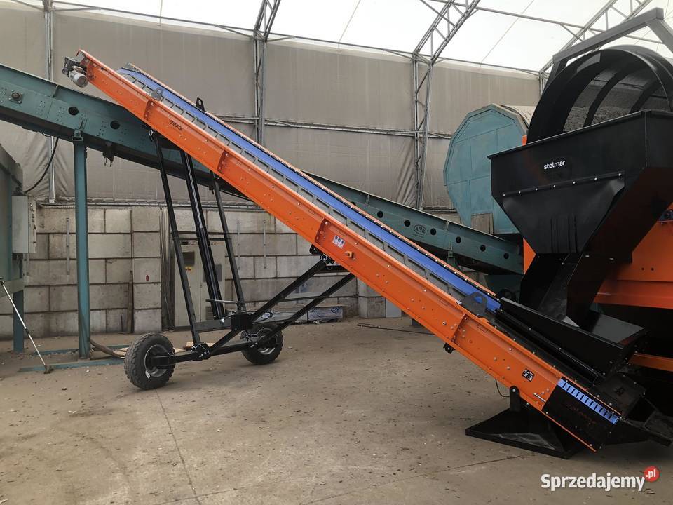 Mobilny Przenośnik taśmowy Taśmociąg SD 50010m Produkcja Swojczany