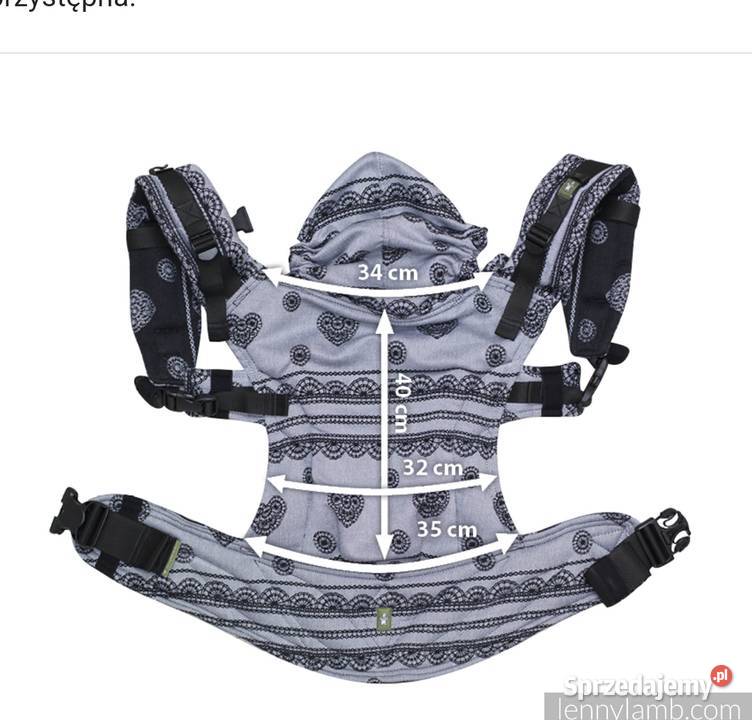 Nosidelko Lennylamb z kapturem 5 rzeczy Zielona Góra sprzedam