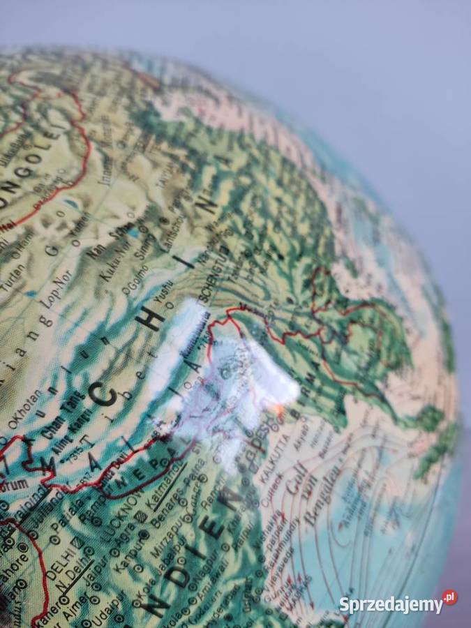 Globus podświetlany z lupą Tecnodidattica Głuchołazy