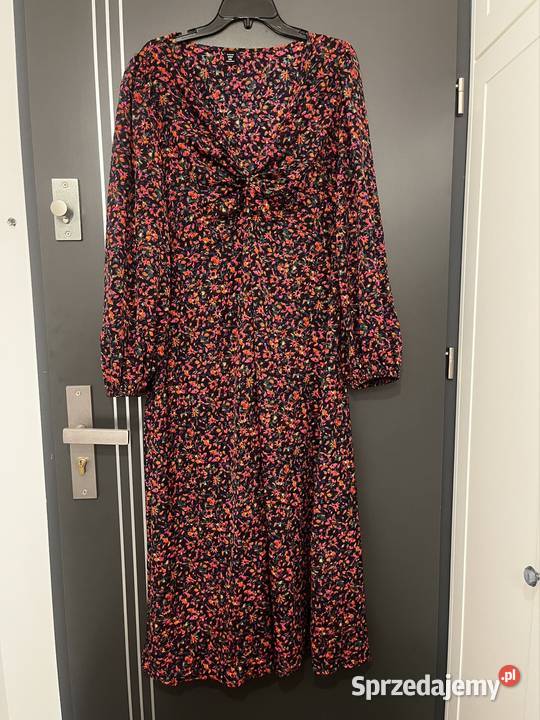 Shein curve sukienka modny wzór kwiaty hit 46 Kwiatki Choszczno sprzedam
