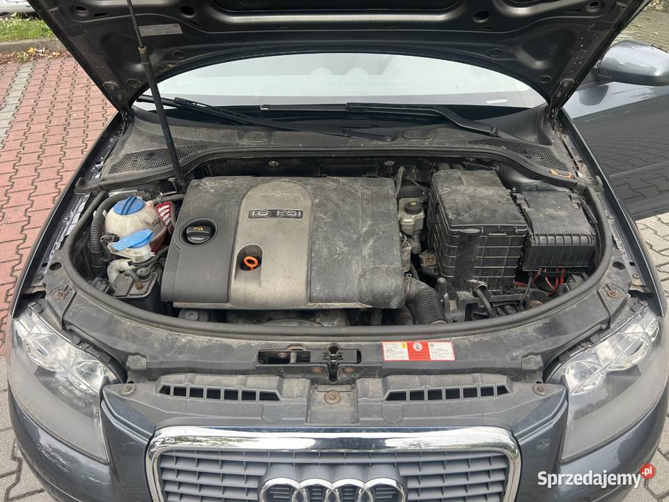 Audi A3 Sportback 16 Benzyna 2005r 5 drzwi Hak nieuszkodzony sprzedam