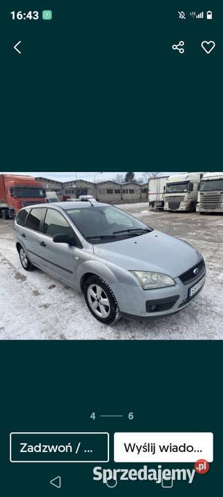 Ford focus 16 Benzgaz benzyna+LPG Bielsk Podlaski sprzedam