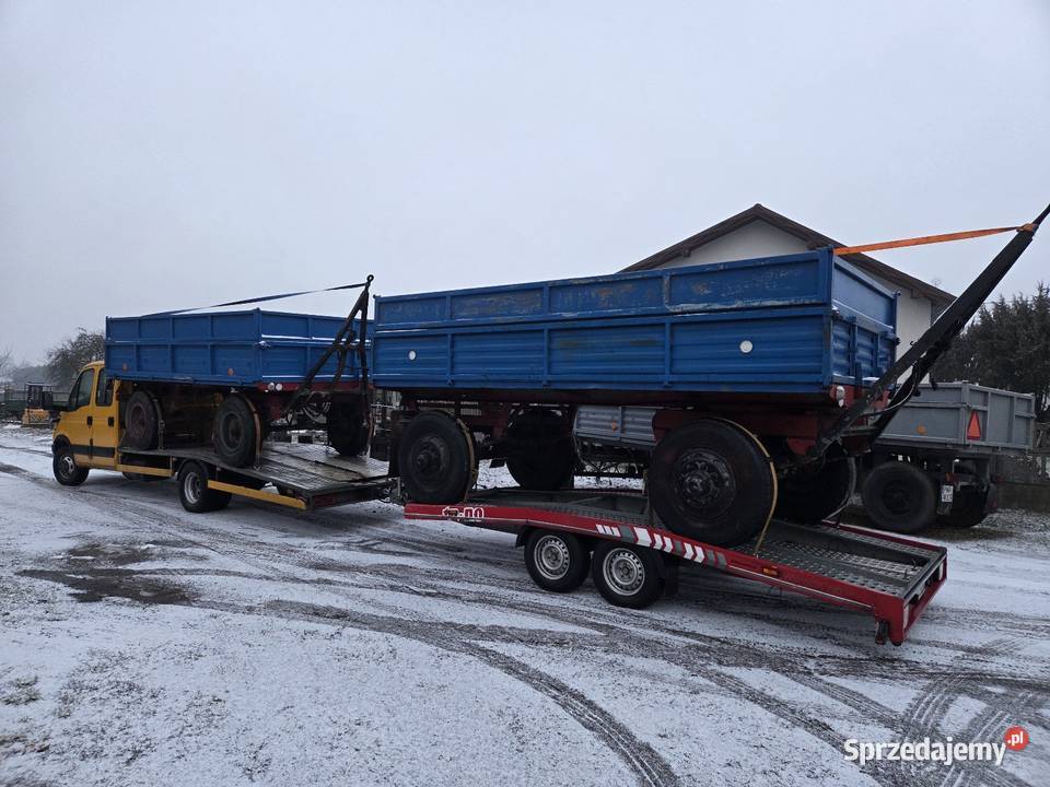 Przyczepa rolnicza Autosan D46 45t transport Złoczew