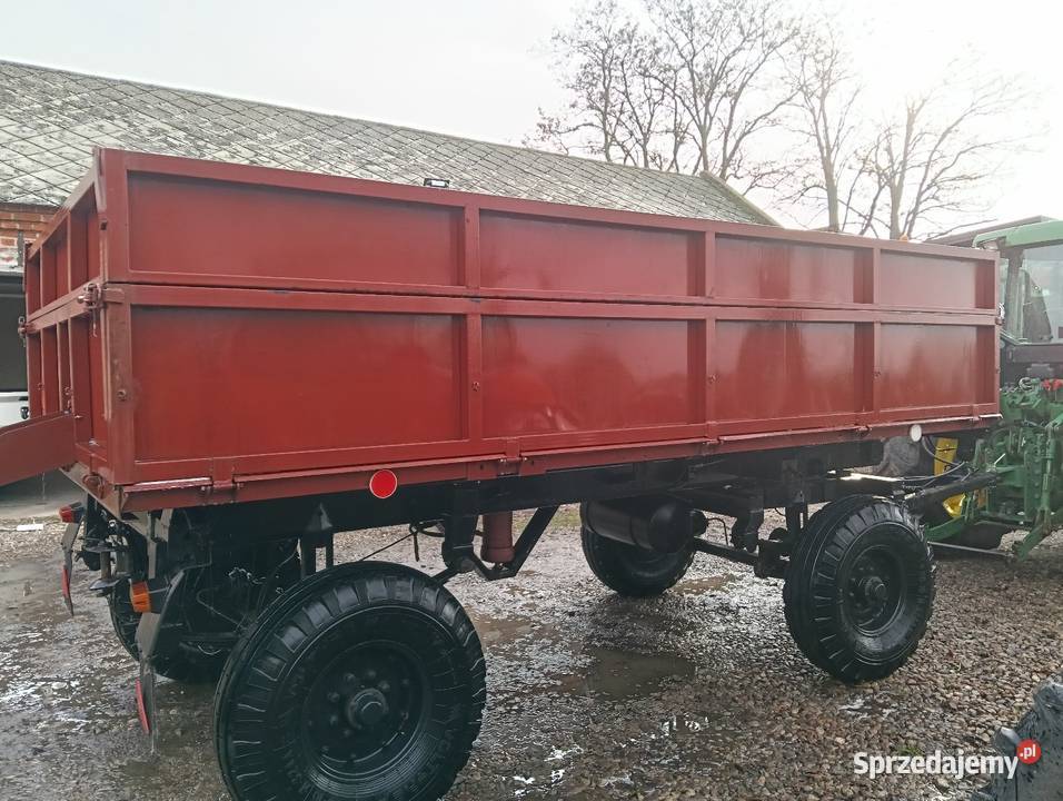 Przyczepa wywrotka 3 strona Przyczepy rolnicze Włocławek