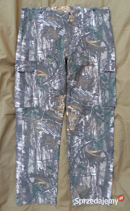 Spodnie myśliwskie REALTREE moleskin L Wrocław sprzedam