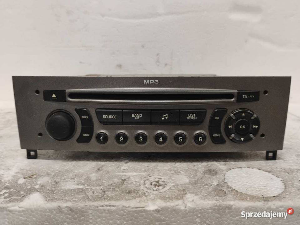 RADIO CD PEUGEOT 308 T7 08 96647511XH wielkopolskie
