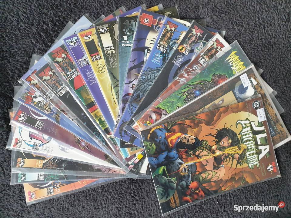 Whichblade zestaw 20 komiksów Top Cow Image USA Komiksy pomorskie Gdynia