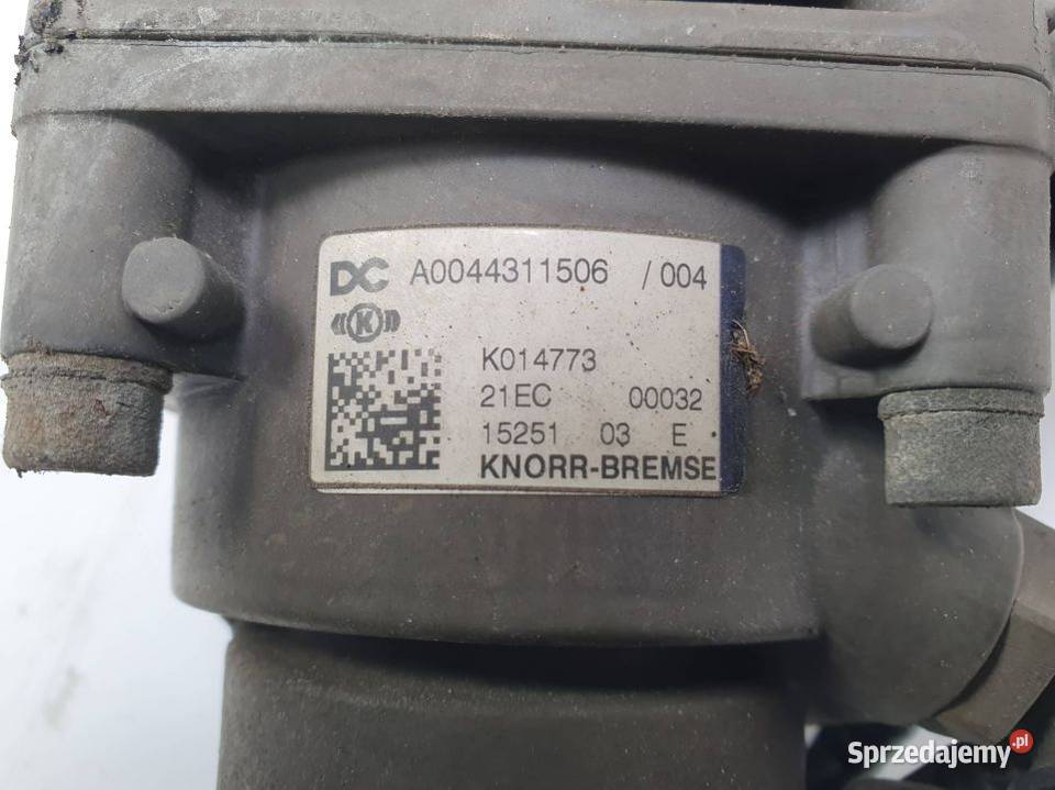 ZAWÓR POWIETRZA MERCEDES ACTROS 1845 A0044311506 kujawsko-pomorskie Lipno