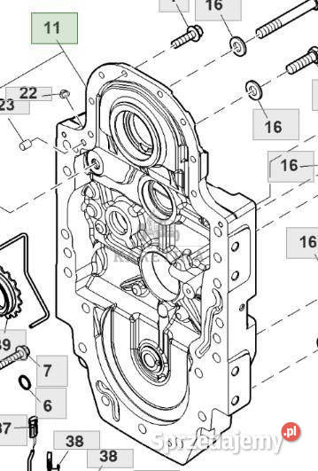 John Deere 8130 8230 8330 8430 8530 Osłona Pozostałe Jastrzębniki