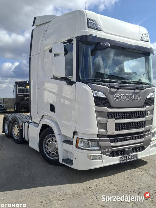 Scania R410 6x2 pusher navii klima radar oś kujawsko-pomorskie