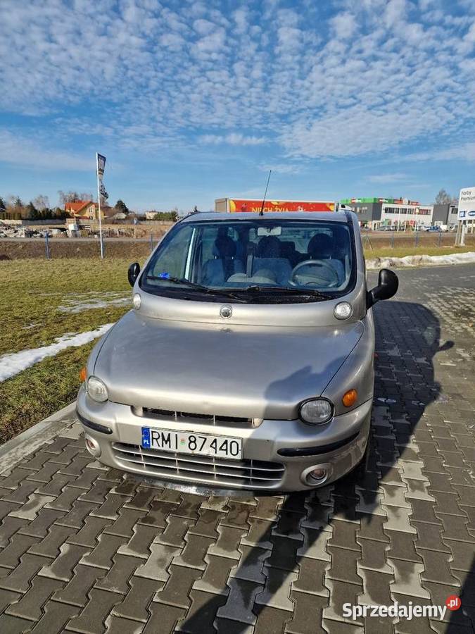 Fiat multipla rodzinny samochód