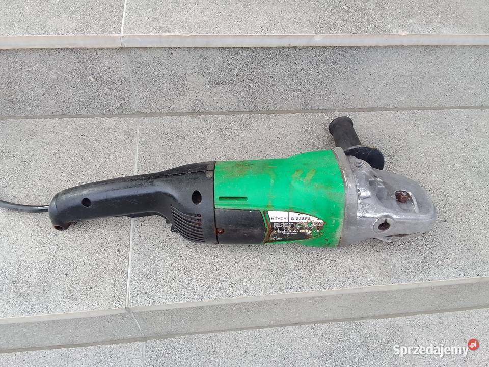 Szlifierka kątowa duża Hitachi G23 S uszkodzona Ciechanowiec