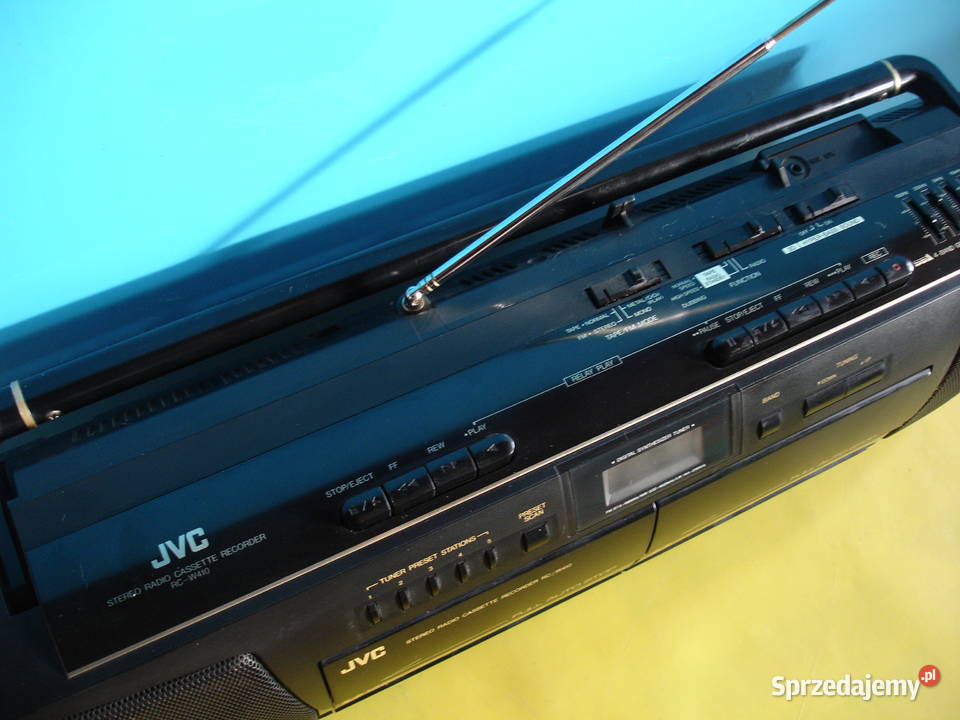 Radiomagnetofon JVC RCW410 sprzedam