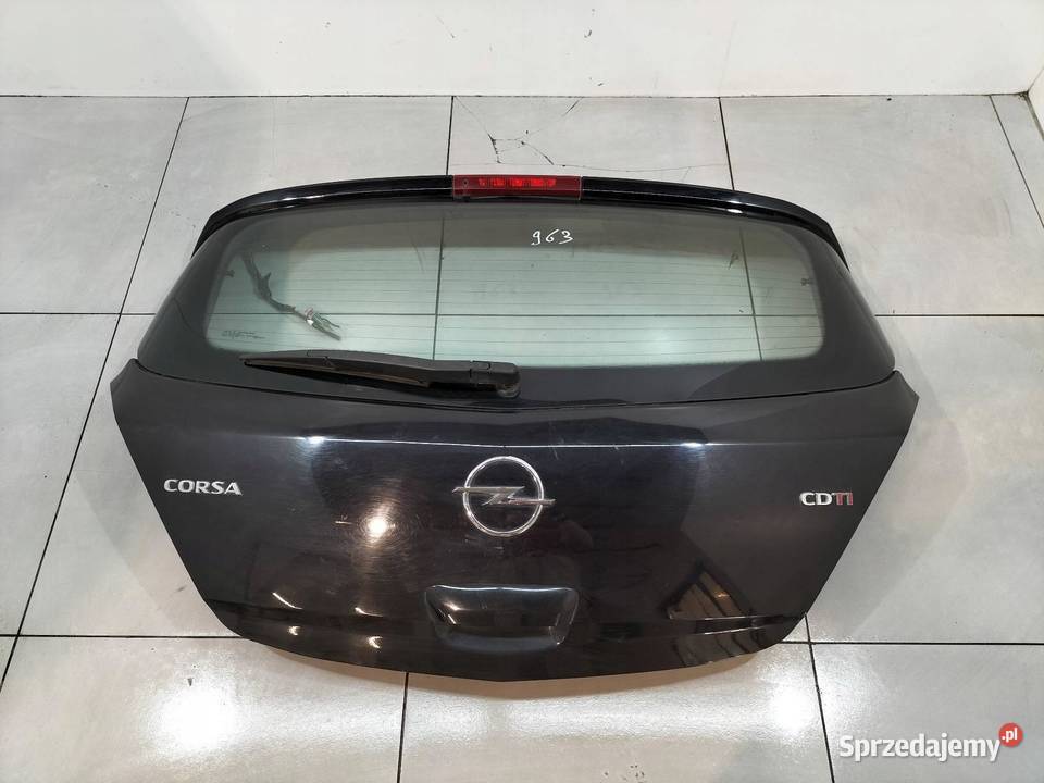 KLAPA TYŁ 5D HB Z20R Opel Corsa IV 20062014 D Rok produkcji 2007 sprzedam