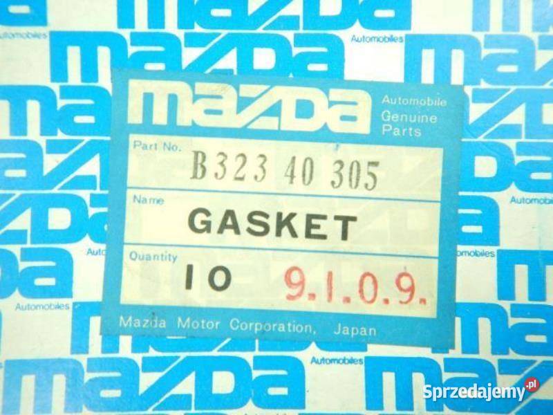 USZCZELKA WYDECHU MAZDA 121 II 323 ORYGINAŁ zASO sprzedam