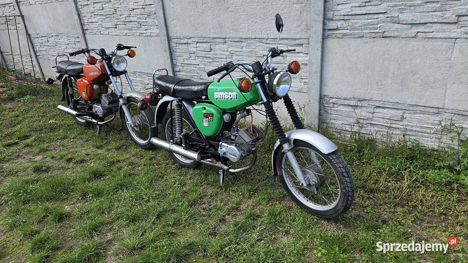 Simson S51 oryginal DDR motorower opolskie Łosiów