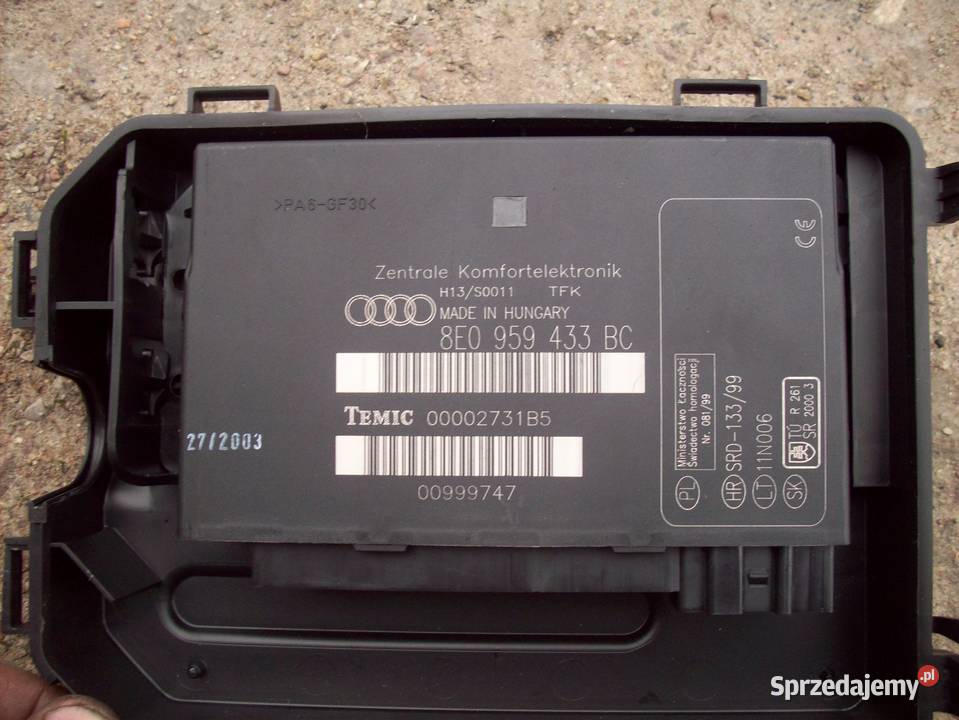 Audi A4 B6 modłuł komfortu Iława