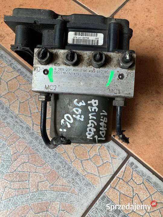 Pompa ABS PEUGEOT 307 C4 16 HDI 9649988280 Margonin