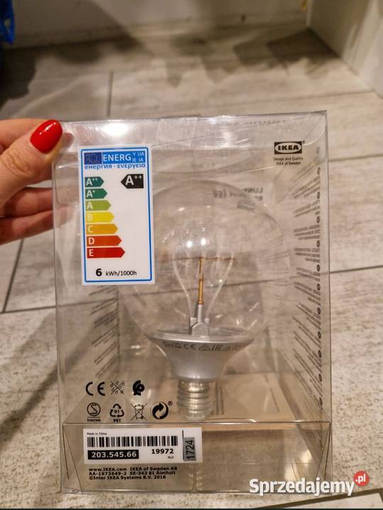 Żarówki Ikea Lunnom Led 600Im 55w Białogard