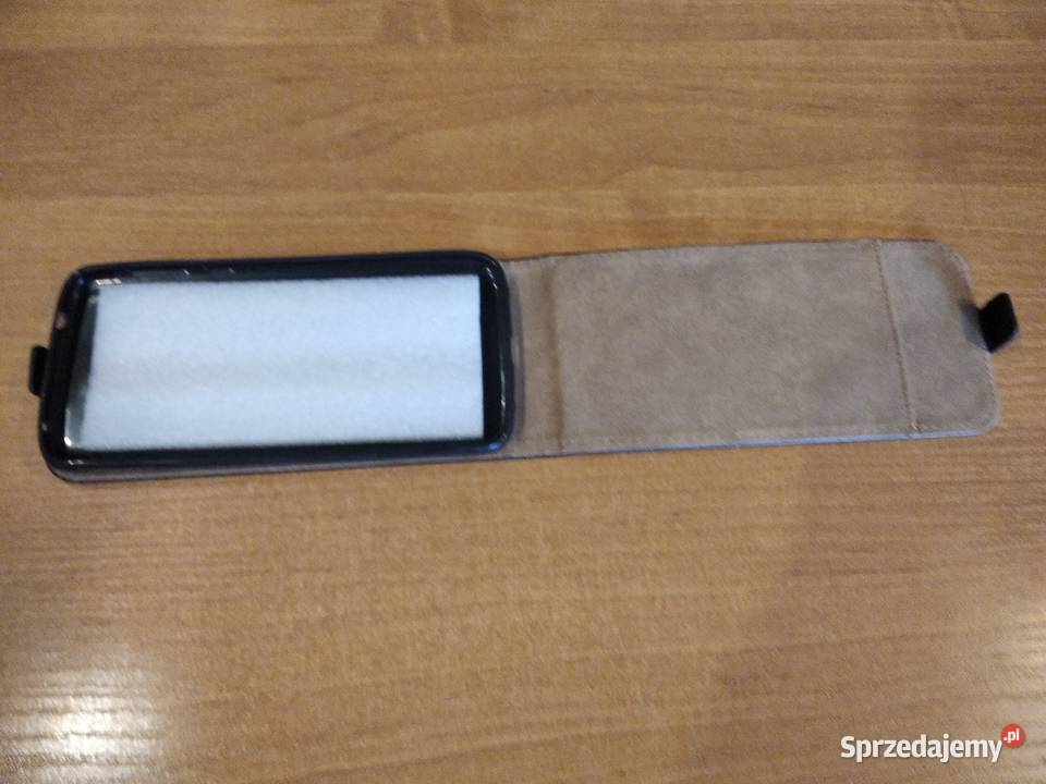 Motorola E 5 plus etui czarny Pokrowce, futerały i kabury Stare Kurowo