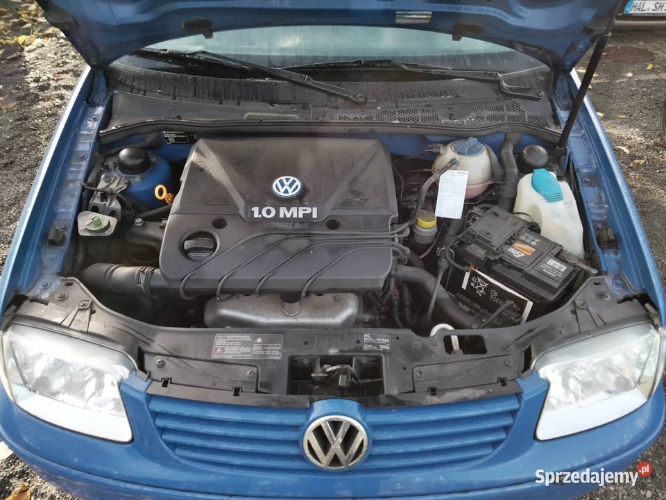 VW polo 10 benzyna z Niemiec klima niebieski