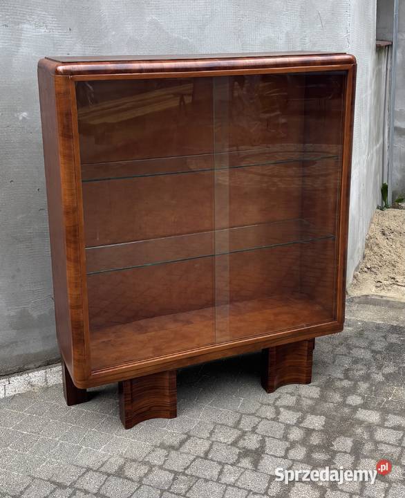 Witryna Orzech ART DECO Antyk Renowacji Idealna Meble Meble Warszawa sprzedam
