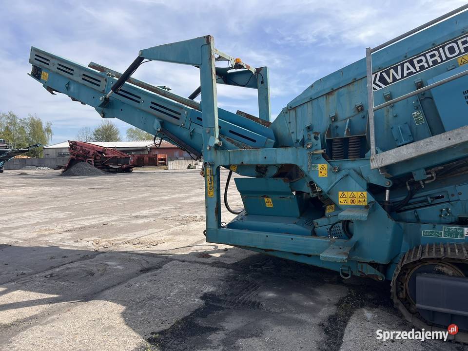 Przesiewacz Powerscreen Warrior 1400 pełny VAT Zator