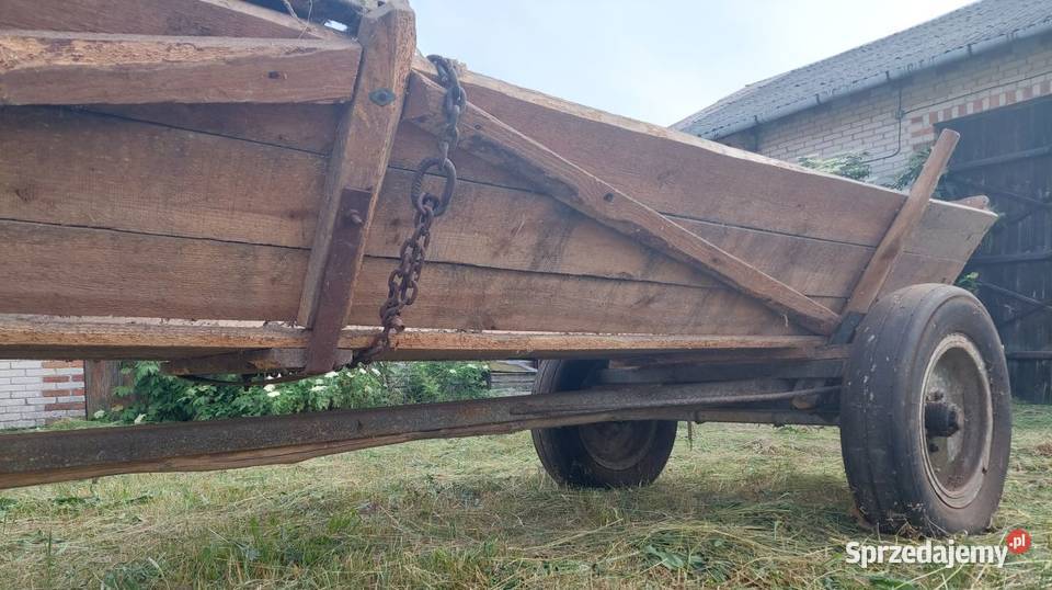 Wóz konny do ciągnika duży Ułęż