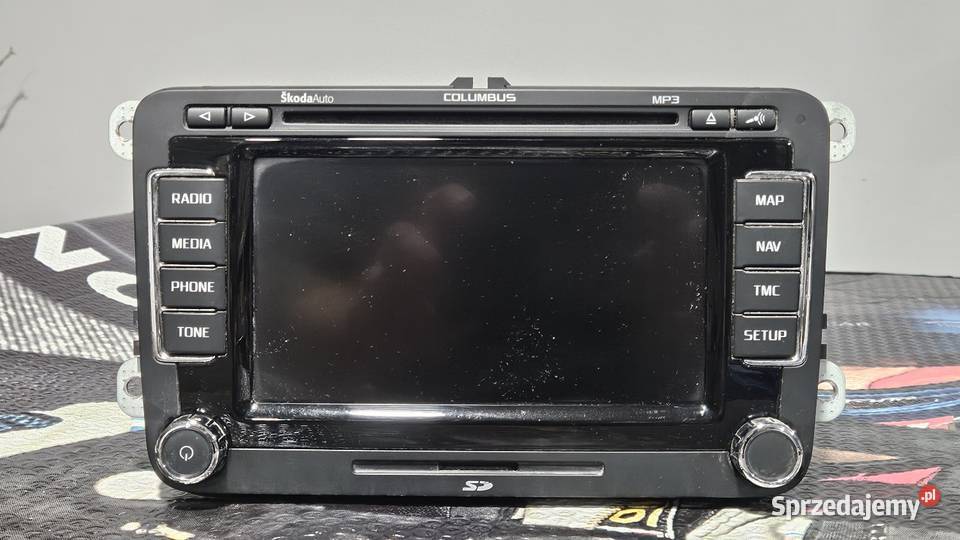 Radio Columbus skoda octavia śląskie