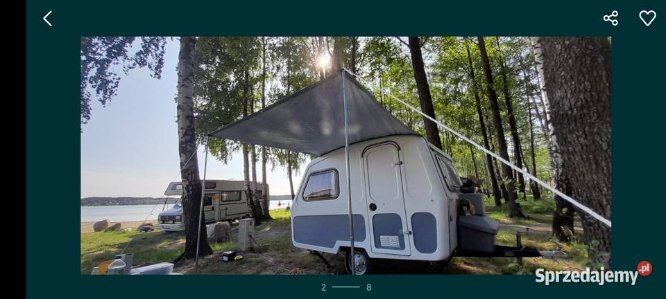 Markiza do przyczepy kempingowej hobby Niewiadów Toruń