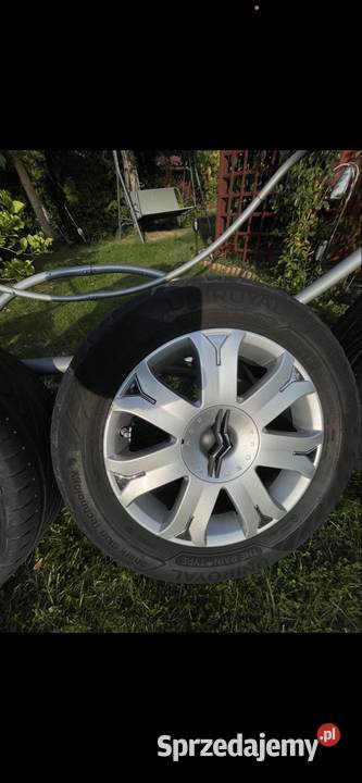Oryginalne felgi aluminiowe 16 CITROEN Częstochowa sprzedam
