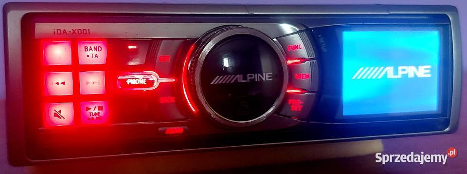 Alpine IDAX001 USBKlasykWłasne tło RDS Kępno